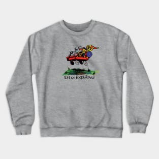 The Night Guardians Go Exploring Crewneck Sweatshirt